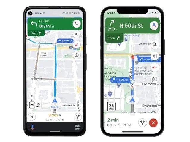 Google Haritalar, Ücret Tahminlerini ve Trafik Işıklarını Gösterecek Yeni Güncellemesini Duyurdu!