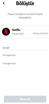 Papara Bölüştürme