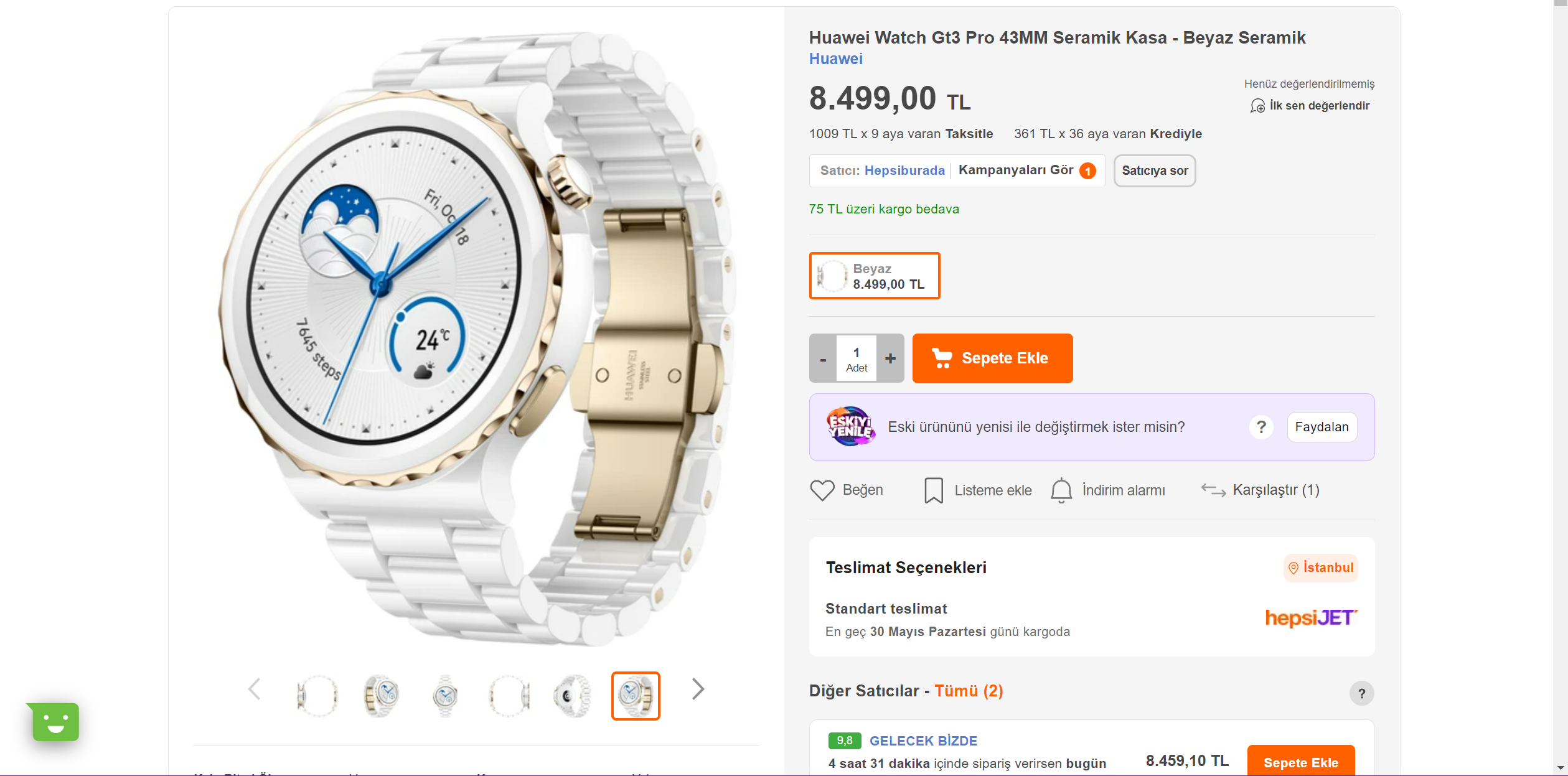 HUAWEI Watch GT 3 Pro Serisinin Türkiye Fiyatları Listelendi!