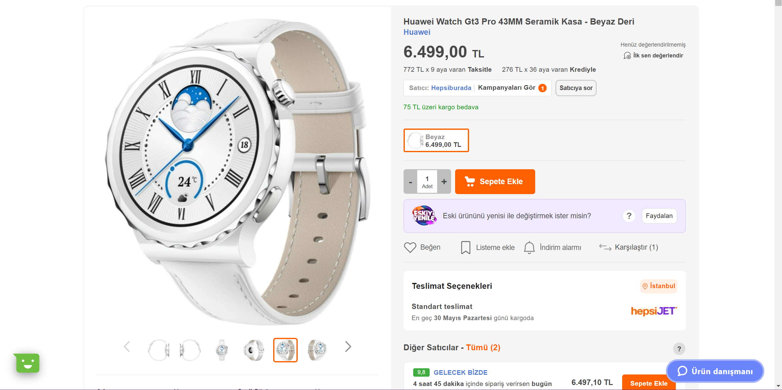 HUAWEI Watch GT 3 Pro Serisinin Türkiye Fiyatları Listelendi!