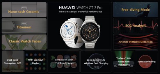 Huawei Yeni Giyilebilir Teknolojilerini Tanıttı: Watch GT 3 Pro ve Dahası! Huawei Yeni Giyilebilir Teknolojilerini Tanıttı: Watch GT 3 Pro ve Dahası!