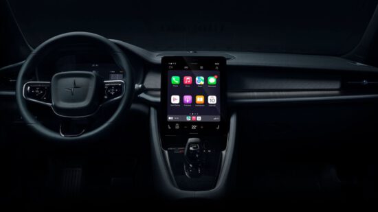 Elektrikli-Arac-Ureticisi-Polestar-CarPlay-Destegini-Duyurdu
