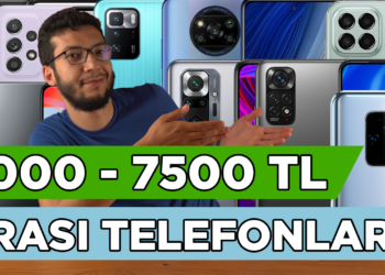 5000 - 7500 TL ARASI EN İYİ TELEFONLAR (TEMMUZ 2022)