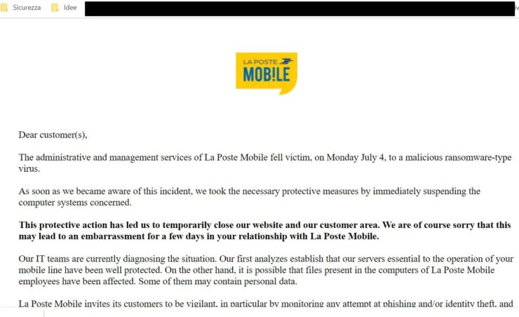 Fransiz-Telefon-Operatoru-La-Poste-Mobile-Fidye-Yazilimi-Saldirisina-Ugradi