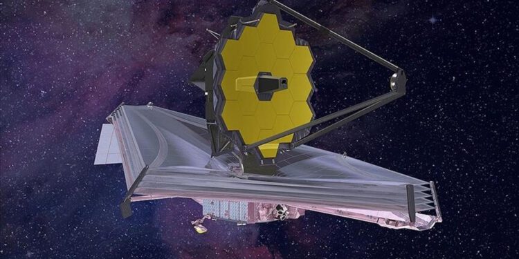 NASA-James-Webb-Teleskobunun-Gonderdigi-Ilk-Fotografi-Paylasti