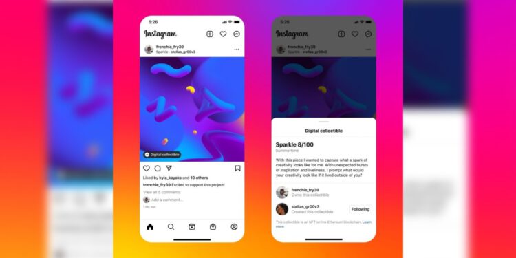 Meta, Instagram'daki NFT Desteğini 100 Ülkeye Genişletiyor! Meta-Instagramdaki-NFT-Destegini-100-Ulkeye-Genisletiyor