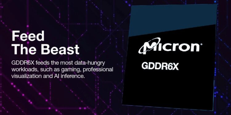 Micron-Yeni-GPUlar-Icin-24-Gbits-Hiza-Sahip-GDDR6X-Bellek-Uretimine-Basladi