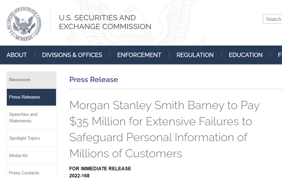 Morgan Stanley Şirketine 35 Milyon Dolar Ceza !