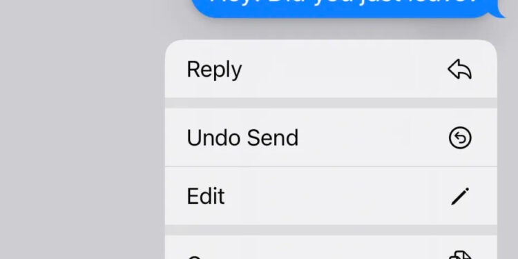 iMessage Düzenlenme ve Silme Nasıl Yapılır?