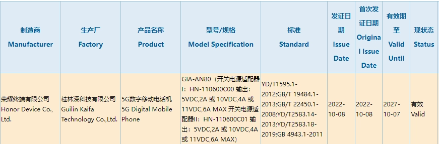 Honor 70 SE Yakında Raflardaki Yerini Alacak