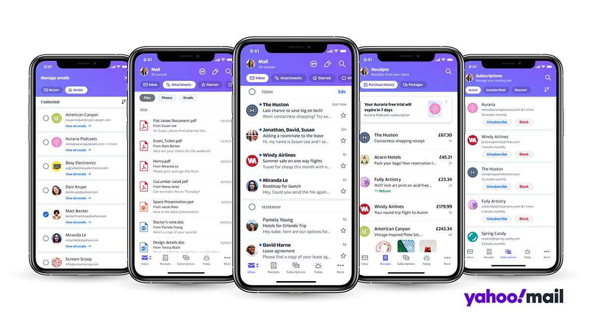 Yeni Yahoo Mail Uygulaması Android ve iOS İçin Yayınlandı!