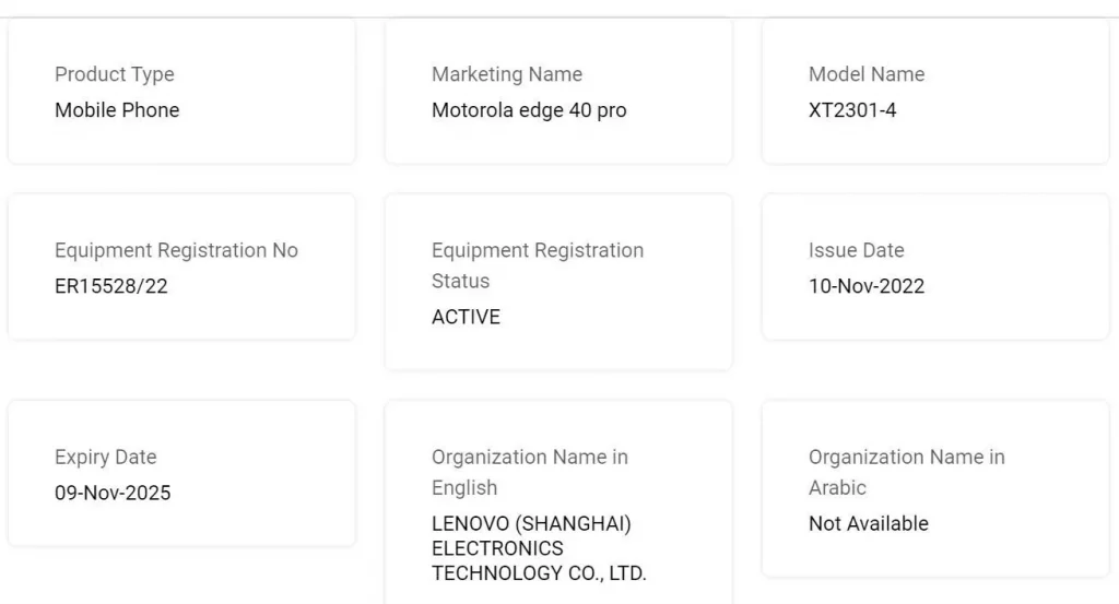 Moto Edge 40 Pro, İddialı Geliyor !