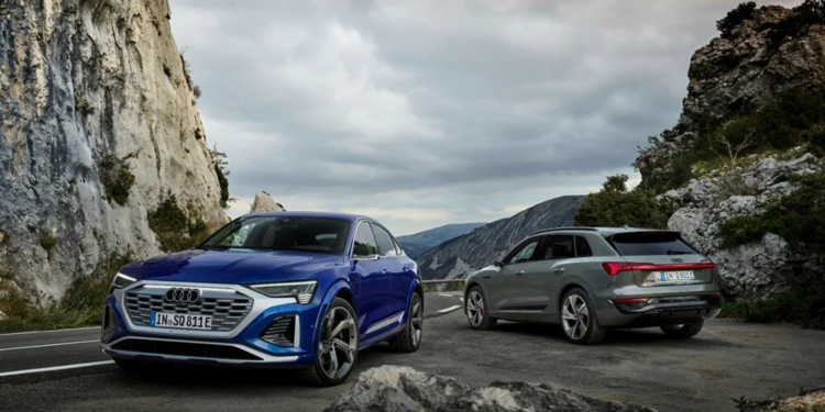 Yeni Audi Q8 E-Tron Yenilenen Tasarımıyla Piyasaya Sürüldü!