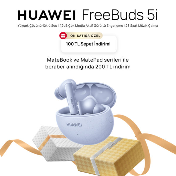 Huawei, Yeni Kulaklığı FreeBuds 5i Modelini Satışa Sundu
