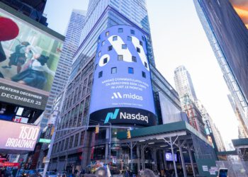Nasdaq, Midas’ın 500.000 kullanıcıya ulaşmasını New York Times Meydanı’nda kutladı
