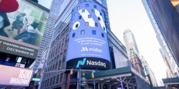 Nasdaq, Midas’ın 500.000 kullanıcıya ulaşmasını New York Times Meydanı’nda kutladı