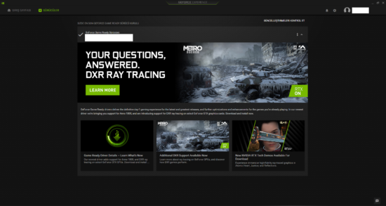 NVIDIA Geforce Exp