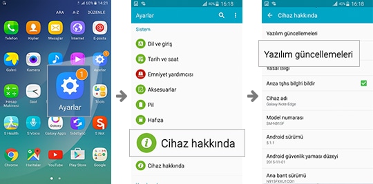 Android Akıllı Telefonlarda Güncellemeler Nasıl Kontrol Edilir?