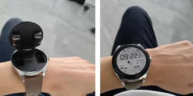 Huawei Watch Buds, Saat ve Kablosuz Kulaklıkları Birleştiriyor !
