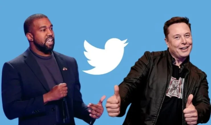 Elon Musk, Kanye West'in Twitter Hesabını Askıya Aldı