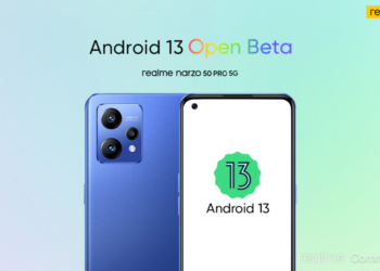 Realme Narzo 50 Pro 5G, Android 13 Açık Beta Alıyor