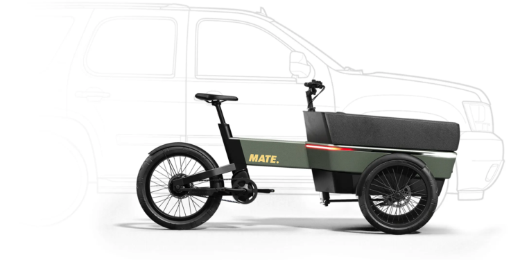 MATE SUV Üç Tekerlekli Elektrikli Bisiklet Tanıtıldı