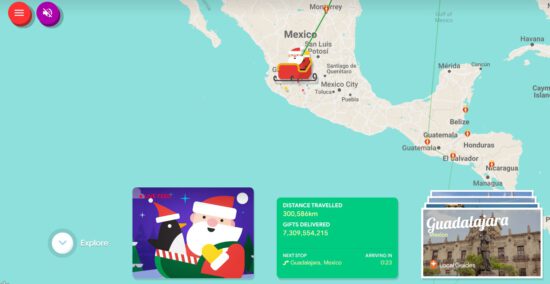 Google, Noel Baba Takipçisini Yayınladı: Çocuklara Yeni Yıl Neşesi!
