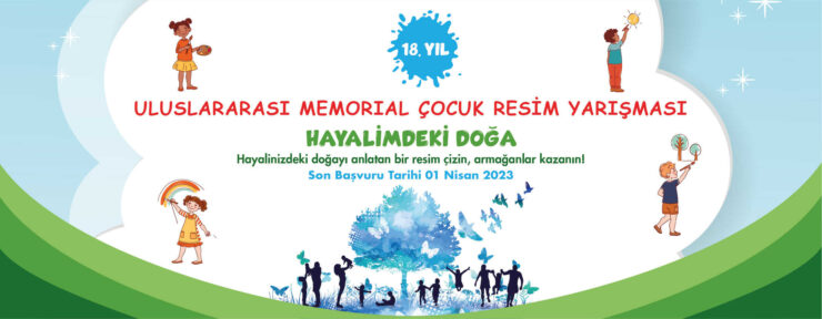 18. Memorial Uluslararası Çocuk Resim Yarışması Başlıyor!