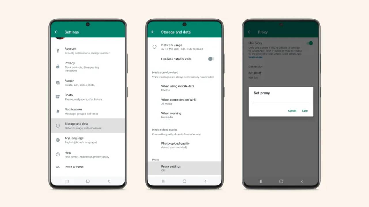 WhatsApp-Proxy-Destegi-Ozelligini-Duyurdu
