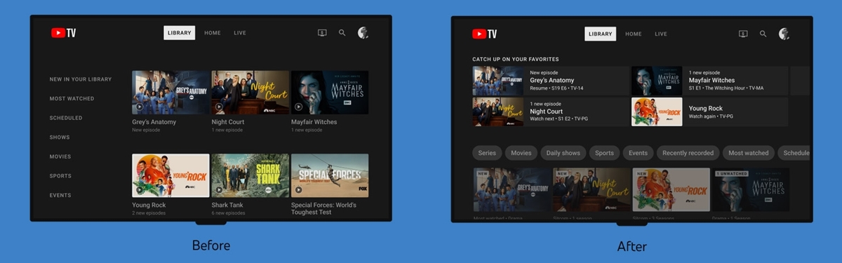 YouTube-TV-Yenileniyor
