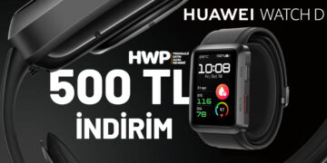 HUAWEI Watch D İçin HWP'ye Özel 500 TL İndirim!