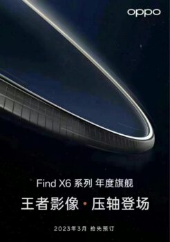 OPPO Find X6 Afiş