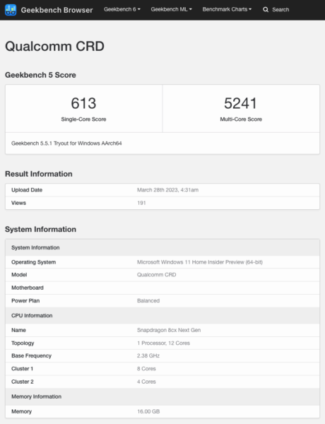 Snapdragon 8cx Gen 4 