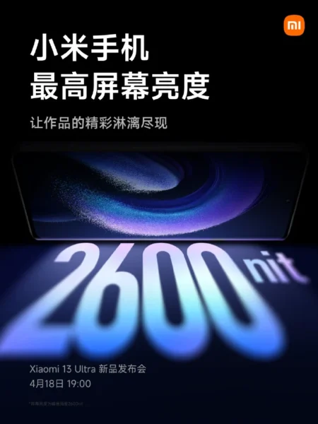 Xiaomi 13 Ultra Ekranıyla Rekor Kırmaya Geliyor!