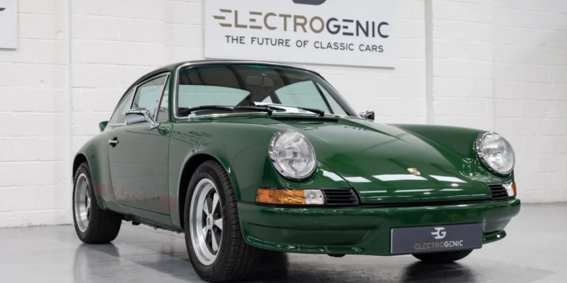 Tamamen Elektrikli 1974 Model Porsche 911 Yollarda! - Hardware