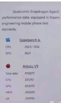 Snapdragon 8 Gen 3 Performans Testinde! Rekor Kırmaya Geliyor!