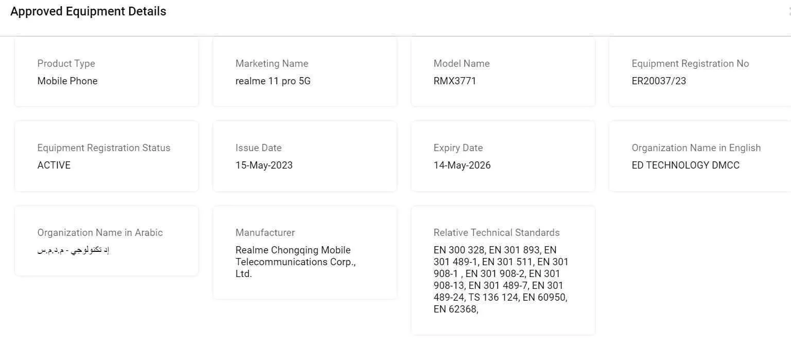 Realme 11 Pro