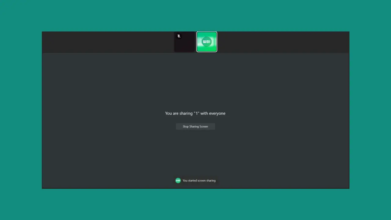 whatsapp ekran paylaşımı