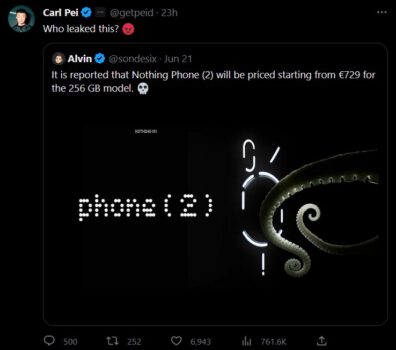 Nothing CEO'su Carl Pei Fiyat Sızıntısı Haberlerine Ateş Püskürdü!