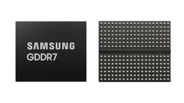 Samsung 32Gbps GDDR7 DRAM
