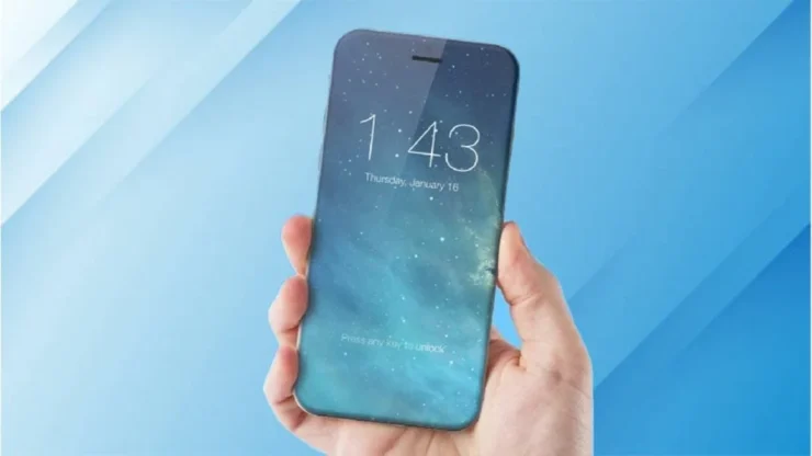 çerçevesiz iPhone