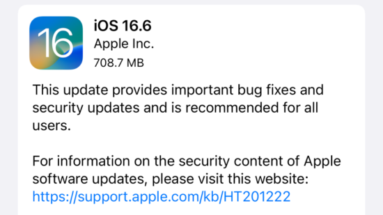 iOS 16.6 Yayınlandı! Bunu Hemen Yükleyin! iOS 16.6 Yayınlandı! Bunu Hemen Yükleyin!