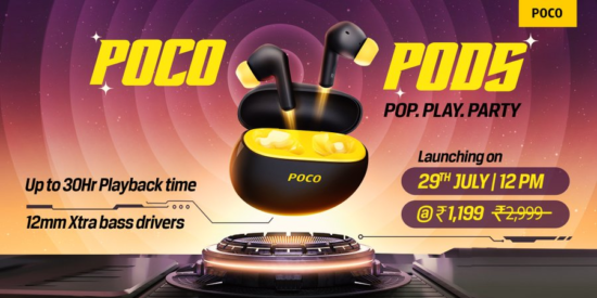 POCO Pods Fiyatı Ortaya Çıktı! Sudan Ucuz Kulaklık!