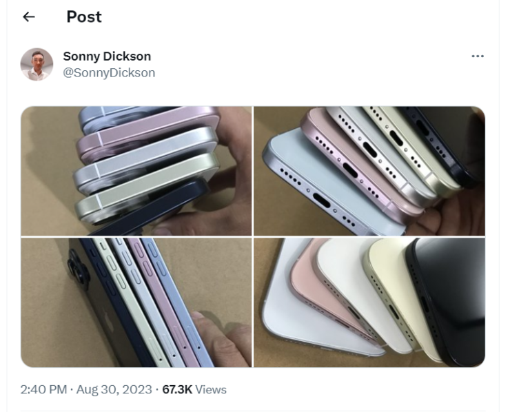 iPhone 15