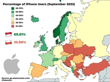 Finiamo con telefoni Android economici per paese!  Il tasso di utilizzo dell’iPhone è aumentato!  – Più materiale