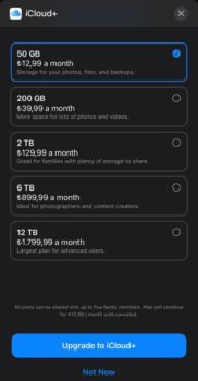 Apple Yeni iCloud+ Planlarını Kullanıma Sundu! İşte Ücretler!