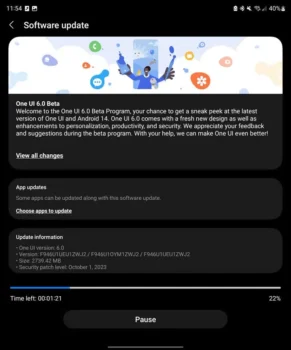 Galaxy Z Fold 5 ve Z Flip 5 One UI 6.0 beta güncellemesini aldı