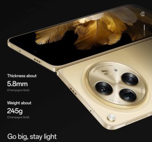 OPPO Find N3 görselleri ve özellikleri ile karşımızda