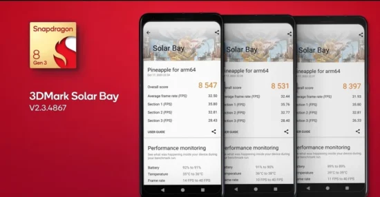 Snapdragon 8 Gen 3 performans testinde rakip tanımıyor