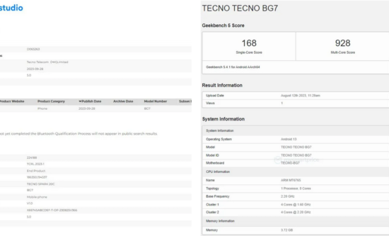 Tecno Spark 20C özellikleri belli oldu! Canavar performans testinde!